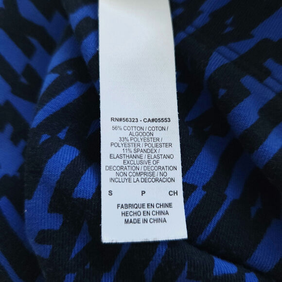 Nike Athletic Compression Yoga Leggings Women Small Stretch Mid Rise Multicolor - Picture 5 of 6